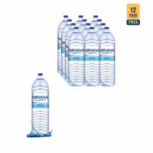 Nirvana Premium Table Water, 75cl, 12 in a Pack.